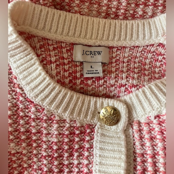 J CREW Popcorn Stitch Cardigan Sweater - Picture 12 of 14